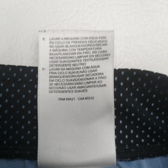 2 / $30.00 - Reebok Youths Size Medium Black & Blue Play Dry Tie Waist Shorts - Picture 7 of 12